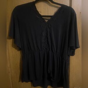 Black Stretchy Top